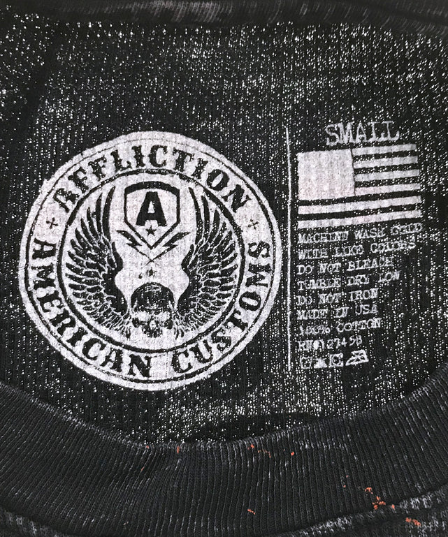 AFFLICTION AMERICAN CUSTOMS 長袖Ｔシャツ