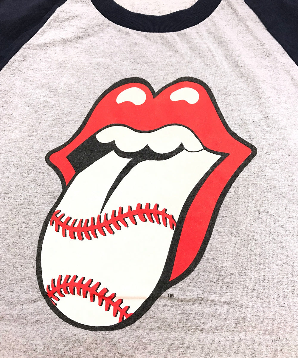 THE ROLLING STONES ラグラン バンドＴシャツBOSTON MASSACHUSETTS