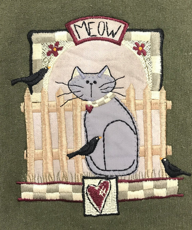top stitch 刺繍 アニマルスウェット Cat – WEGO ONLINE STORE