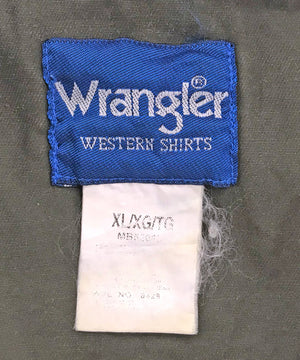 Wrangler ウエスタン ストライプシャツ