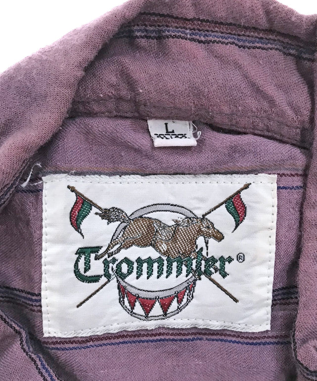 Trommler ストライプシャツ