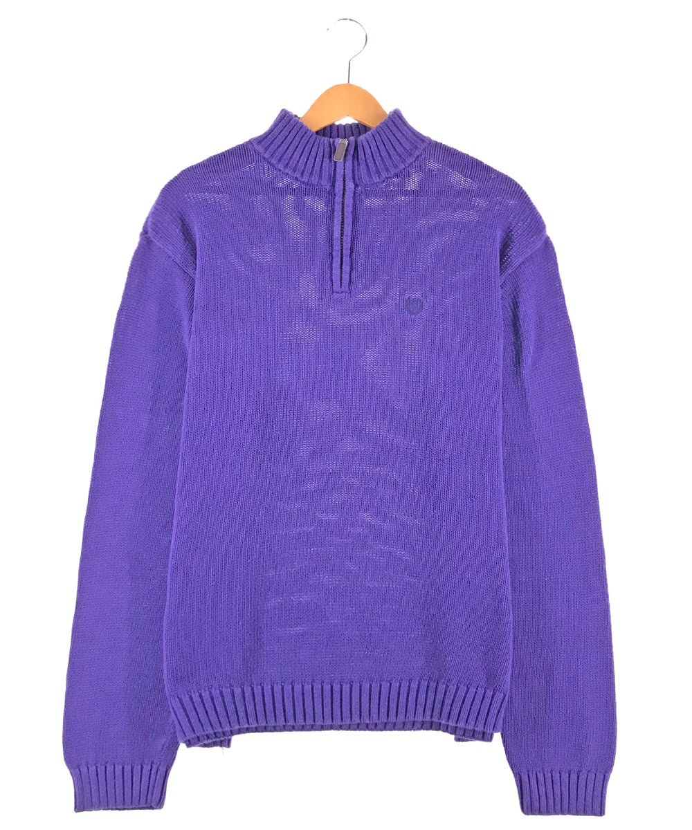 CHAPS ハーフZIPニット