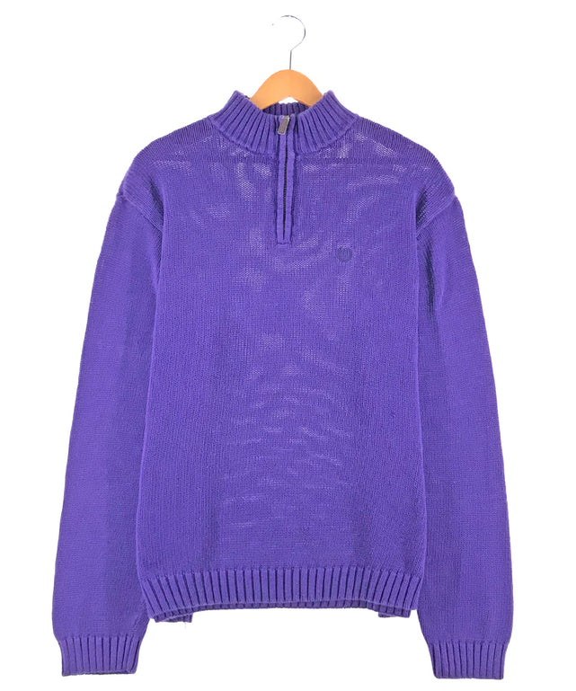 CHAPS ハーフZIPニット