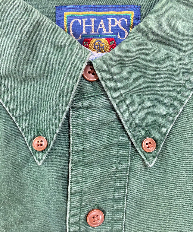 【公式】WEGO VINTAGE/CHAPS ブランドシャツ/その他シャツ/メンズ/グリーン/XL/ファッション・アクセサリー u003e 衣料品 u003e トップス