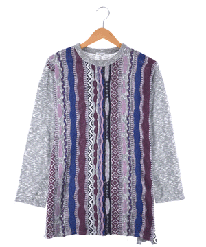 creation atelier gj 総柄ニット