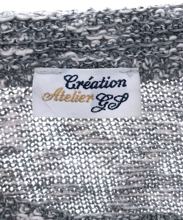 creation atelier gj 総柄ニット