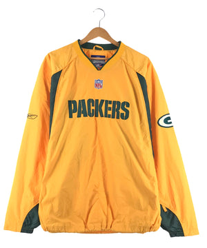 Reebok チームロゴナイロンジャケットNFL Green Bay Packers – WEGO