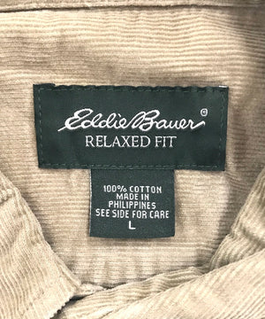 Eddie Bauer コーデュロイシャツ