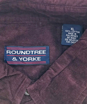ROUNDTREE & YORKE コーデュロイシャツ
