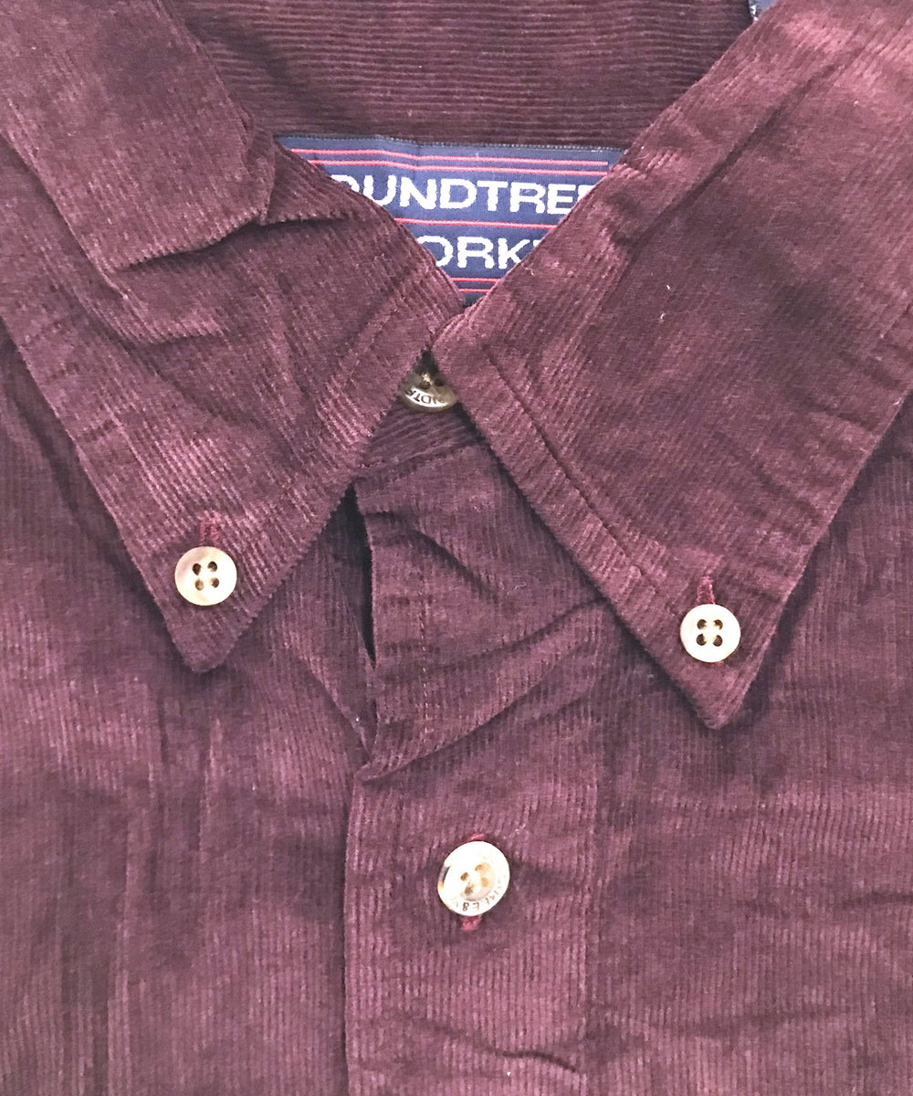 ROUNDTREE & YORKE コーデュロイシャツ