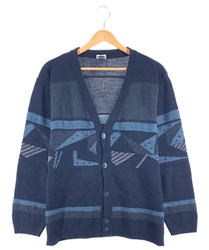 WOLLE 総柄カーディガン