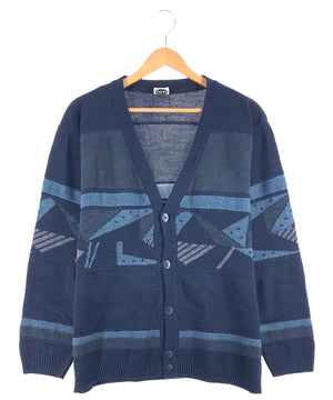 WOLLE 総柄カーディガン