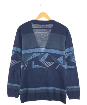 WOLLE 総柄カーディガン