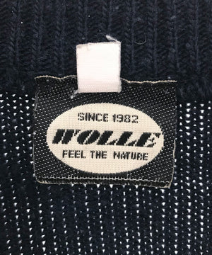 WOLLE 総柄カーディガン