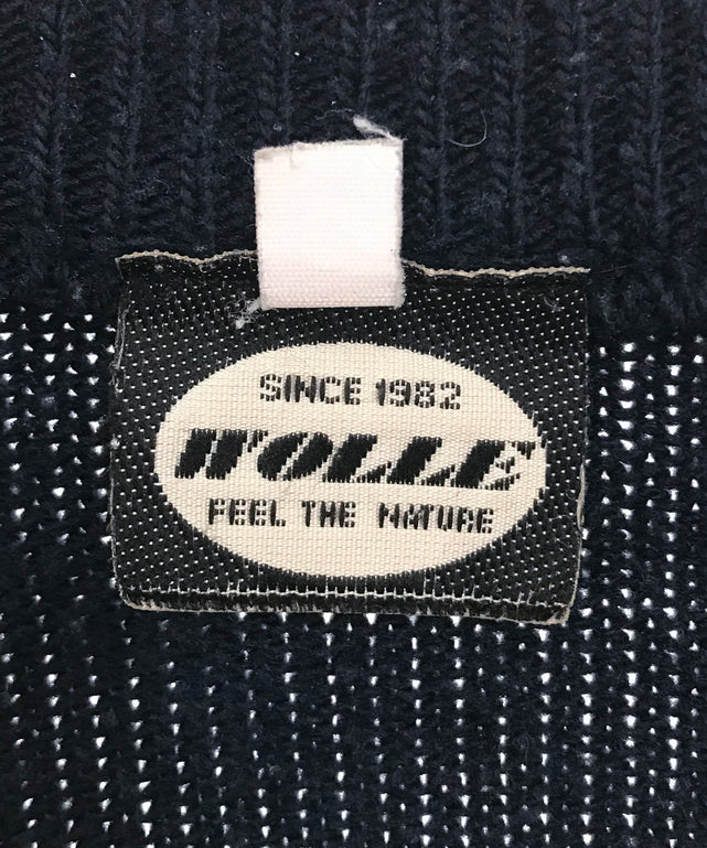 WOLLE 総柄カーディガン