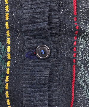 Casualland SPORTSWEAR 総柄カーディガン