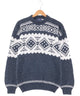 PECONIC BAY TRADERS 80S 総柄ニット