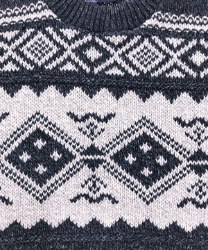 PECONIC BAY TRADERS 80S 総柄ニット