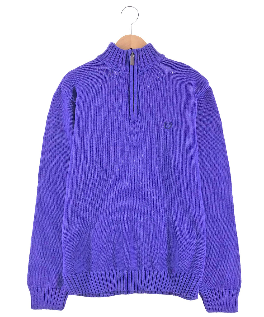 CHAPS ハーフZIPニット