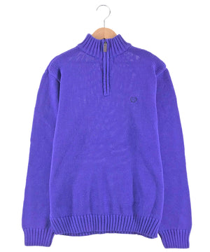 CHAPS ハーフZIPニット