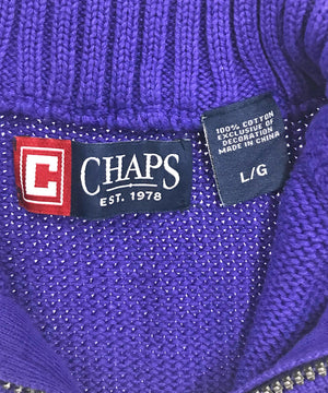 CHAPS ハーフZIPニット