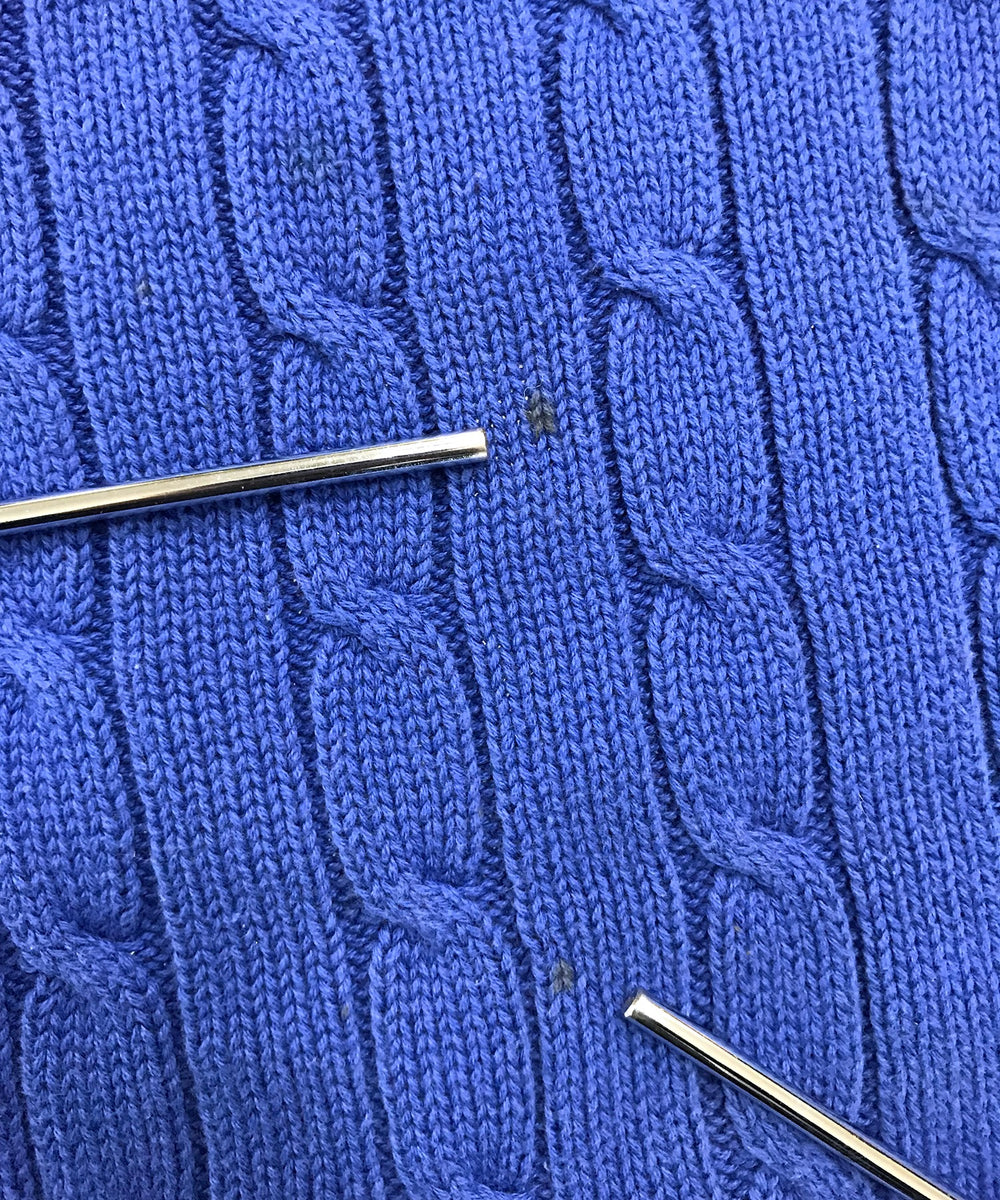 CHAPS ハーフZIPニット