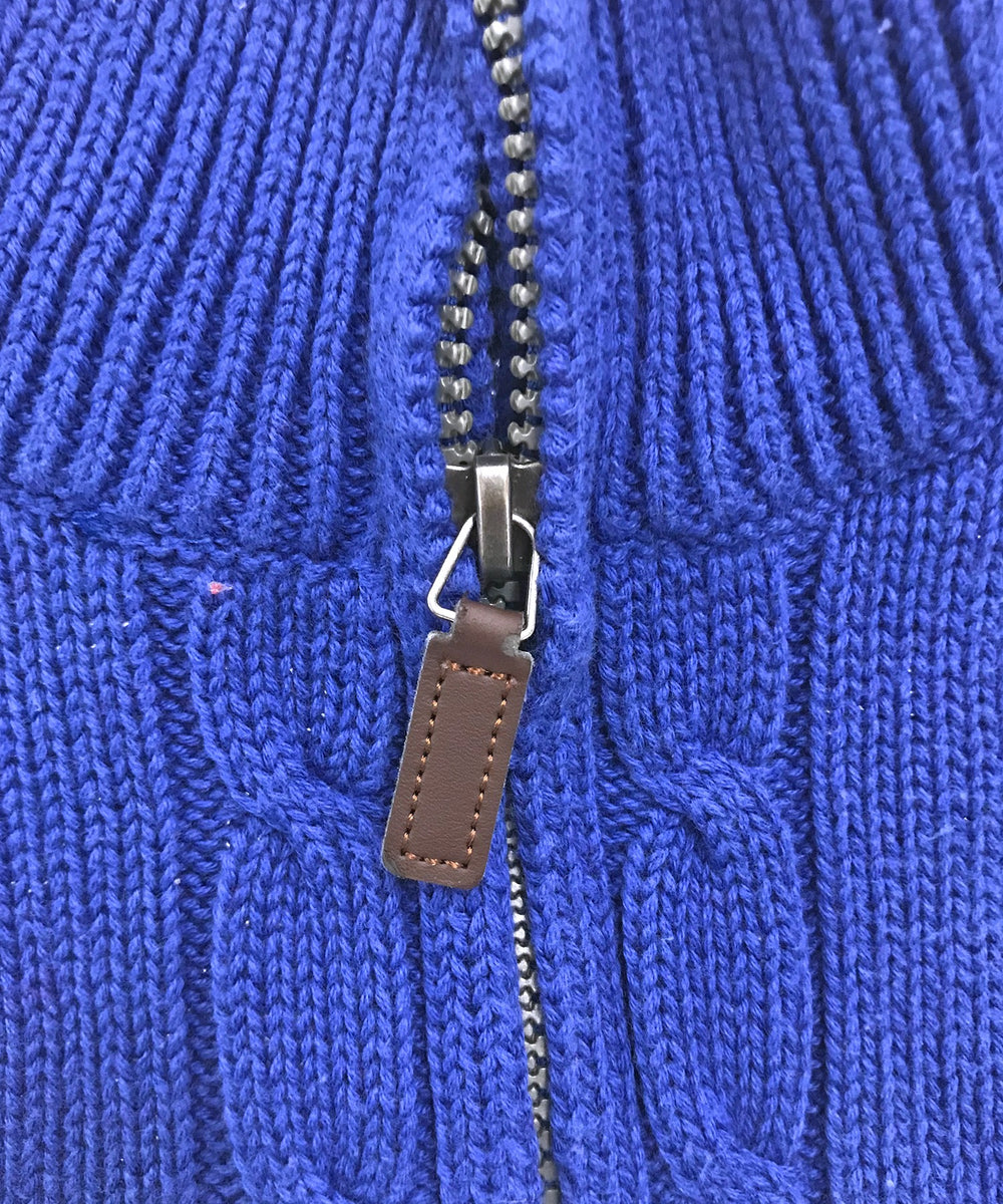 CHAPS ハーフZIPニット