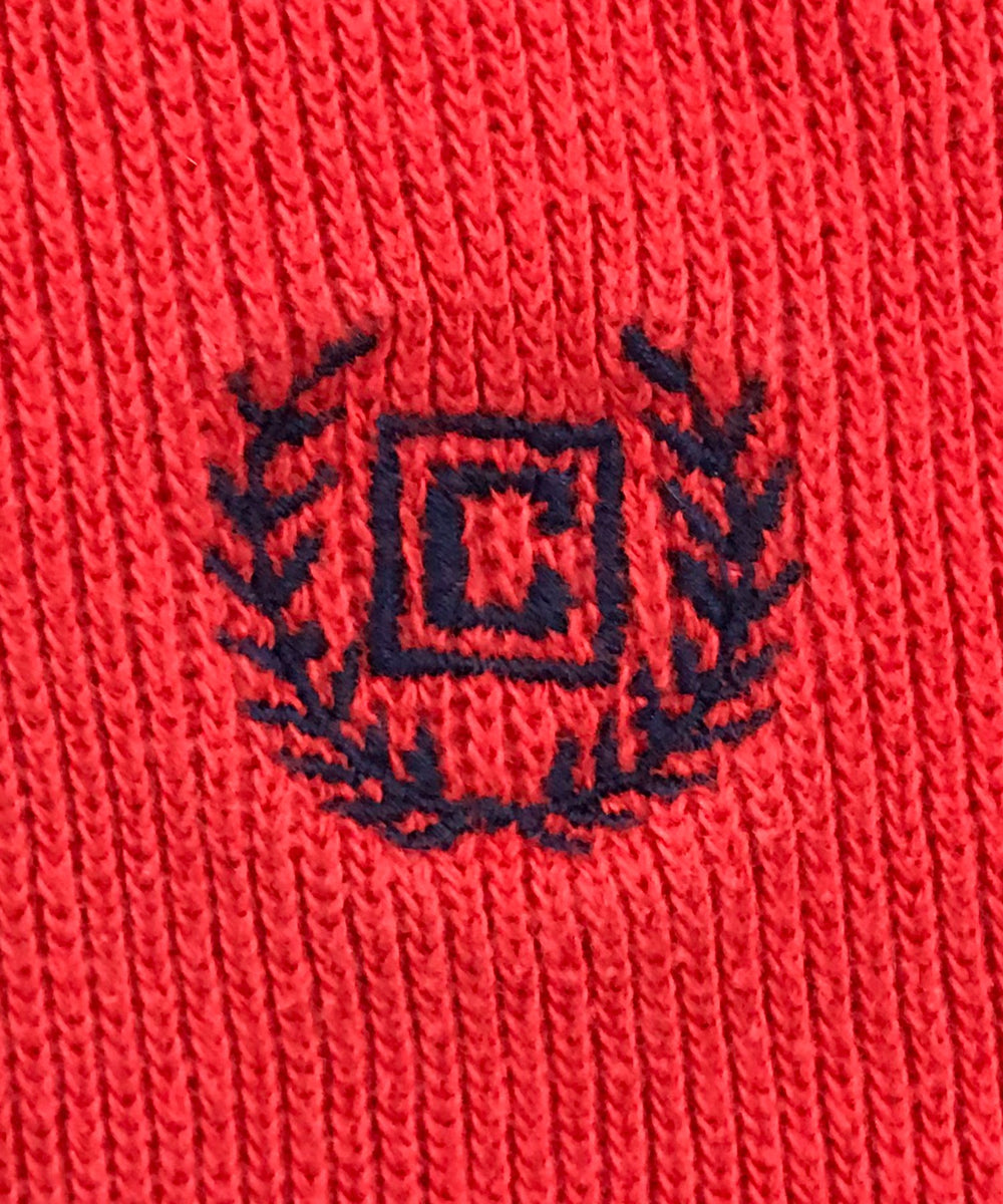 CHAPS ハーフZIPニット