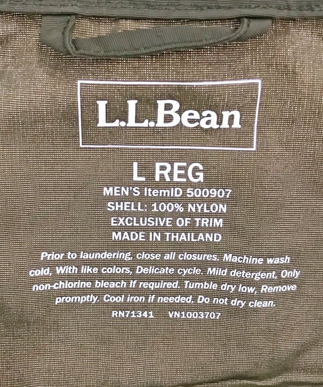L.L.Bean アウトドアナイロンジャケット – WEGO ONLINE STORE