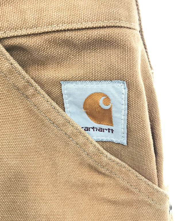 ダブルニー Carhartt パンツ, ダック地 ナイロン切替