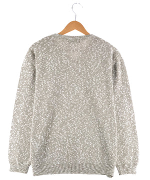 Teseo Della Valle 80S 総柄ニット