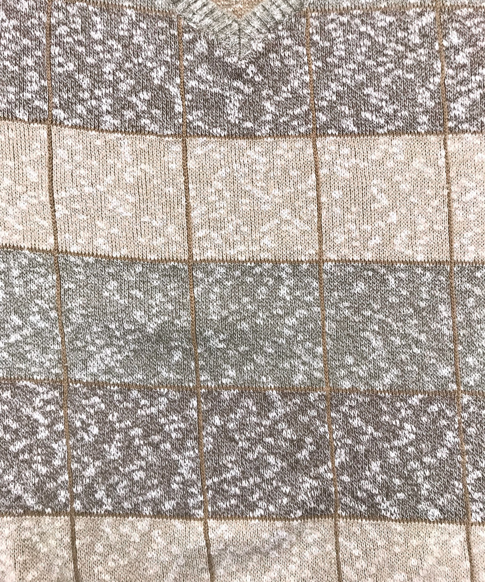 Teseo Della Valle 80S 総柄ニット