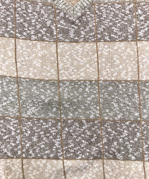 Teseo Della Valle 80S 総柄ニット