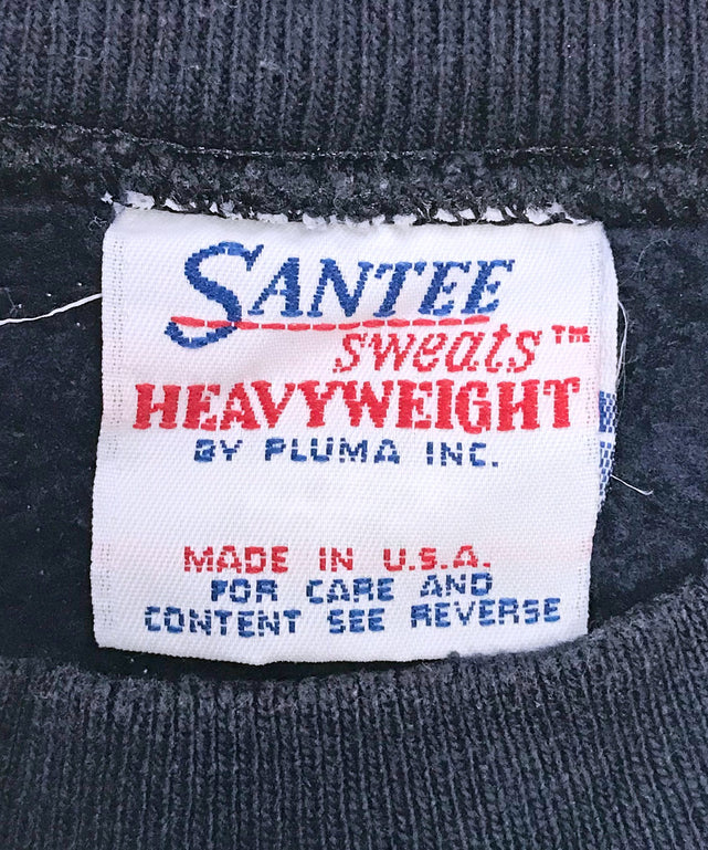 SANTEE SWEATS USA製 プリントスウェット ヘビーウェイト 古着