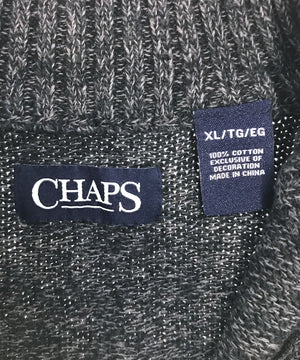 CHAPS ブランドハーフZIPニット