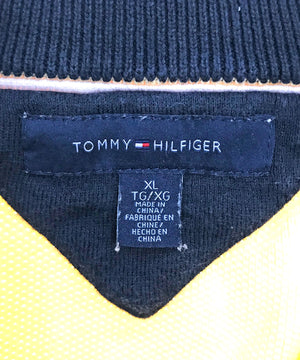 TOMMY ブランドハーフZIPニット