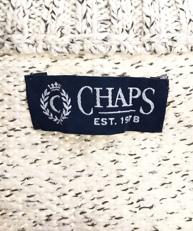 CHAPS ブランドハーフZIPニット