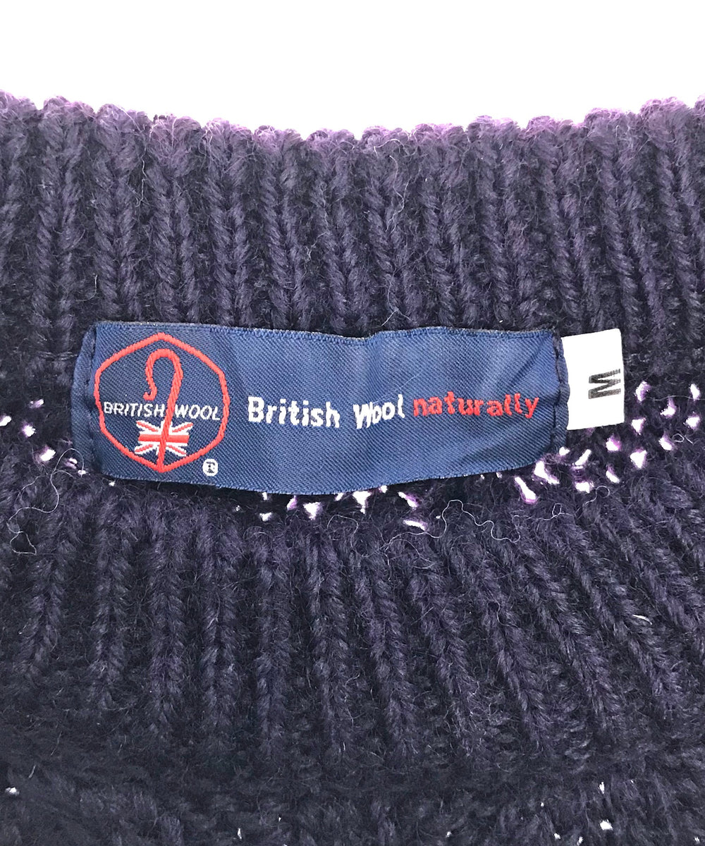 British Wool naturally フィッシャーマンニット – WEGO ONLINE STORE