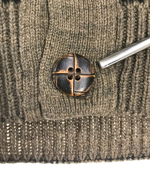 SEARS カーディガン 総柄ニット