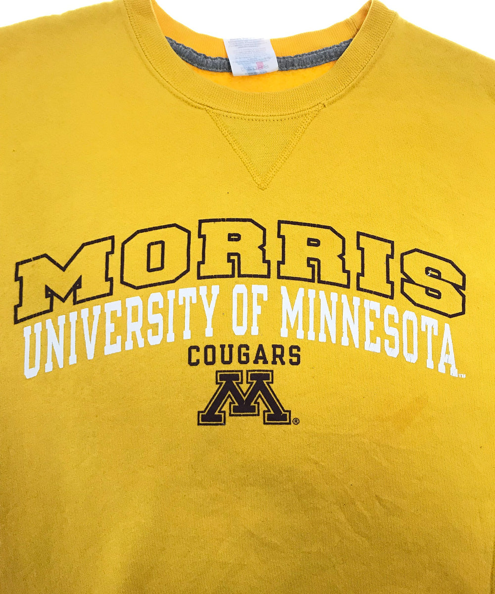 RUSSELL カレッジ プリントスウェットMORRIS UNIVERSITY OF MINNESOTA