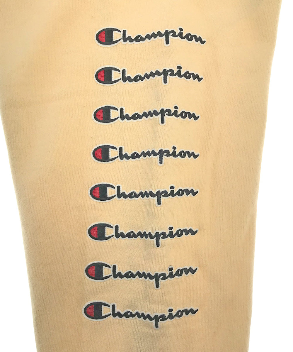 Champion リバース パーカー ワンポイントロゴ 刺繍