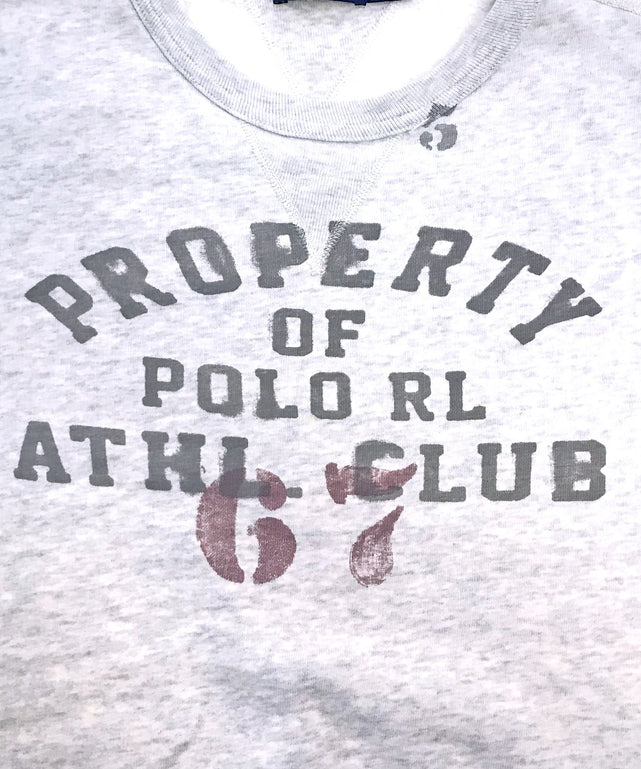 Ralph lauren ストリートブランドスウェットPROPERTY OF POLO RL ATHL