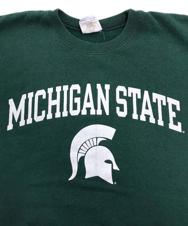 チームロゴ チャンピオンスウェットChampion MICHIGAN STATE SPARTANS