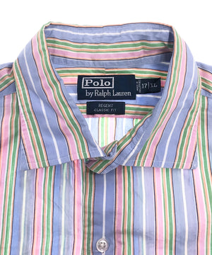 Ralph lauren ストライプ 長袖ブランドシャツ