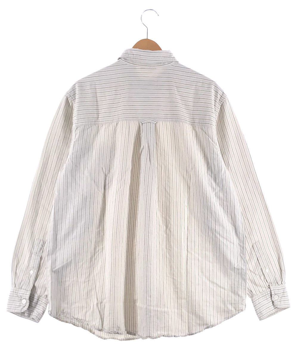 CHAPS ストライプ 長袖ブランドシャツ