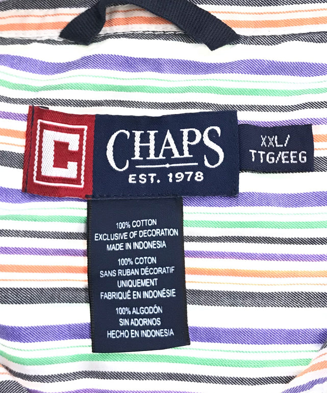 CHAPS ストライプ 長袖ブランドシャツ – WEGO ONLINE STORE