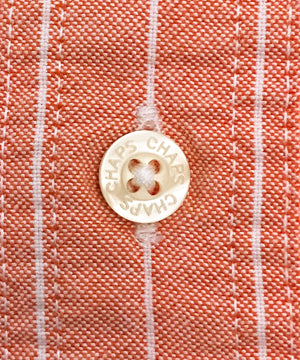 CHAPS ストライプ 長袖ブランドシャツ