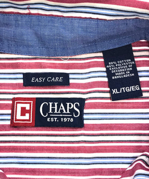 CHAPS ストライプ 長袖ブランドシャツ