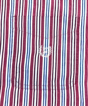 CHAPS ストライプ 長袖ブランドシャツ