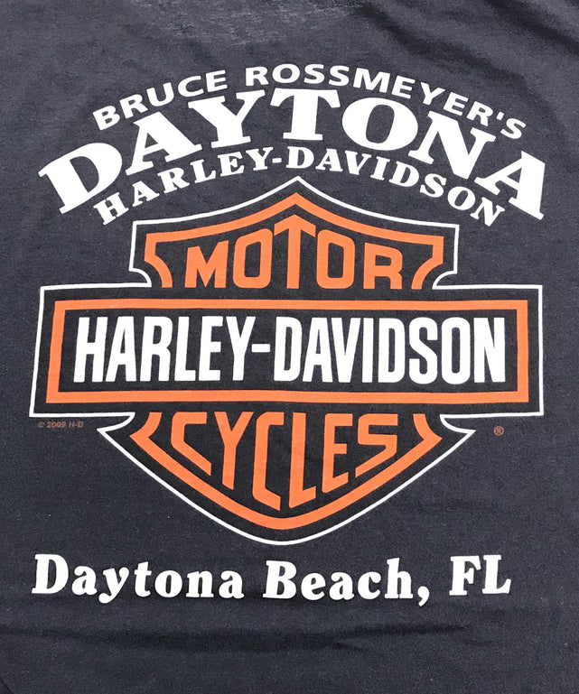 Harley-Davidson 長袖 ハーレーTシャツRIDE HARD RIDE FREE DAYTONA